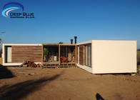 Chambres préfabriquées modernes de structure métallique, plans à la maison de pavillon de l'Uruguay