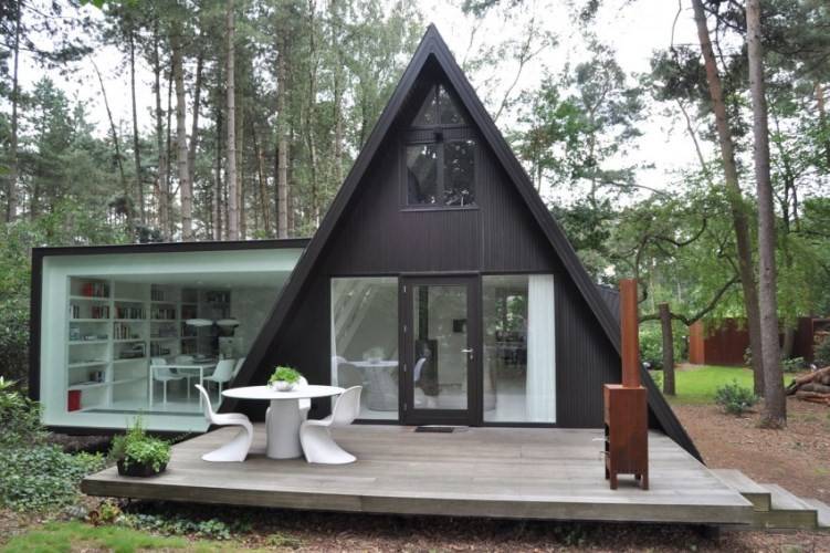 Kits Prefabriques De Chambre Pavillon Leger Moderne De Vue En