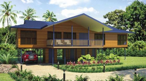 Bali a préfabriqué les pavillons en bois de plage de maison des Chambres/etc. pour la vie de vacances