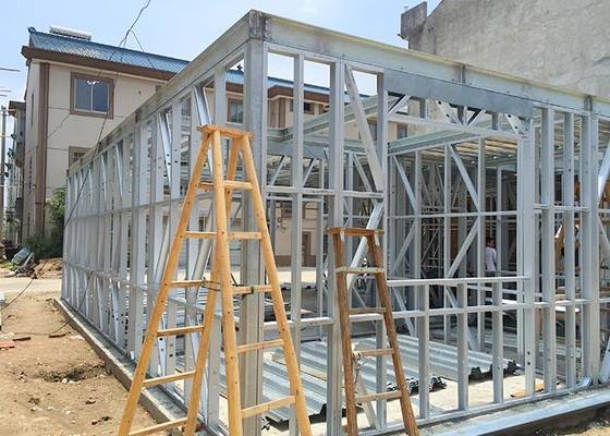 SOHO Light Steel Frame Structure Prefab Apartment Buildings for rent for sale Custom House With New Design