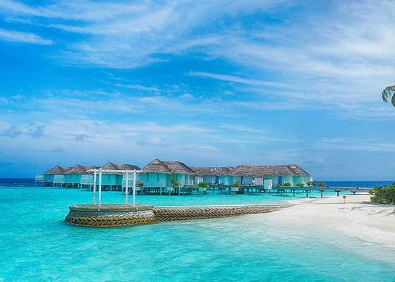 Belize/pavillon des Maldives Overwater avec de l'acier léger, au-dessus des pavillons de l'eau