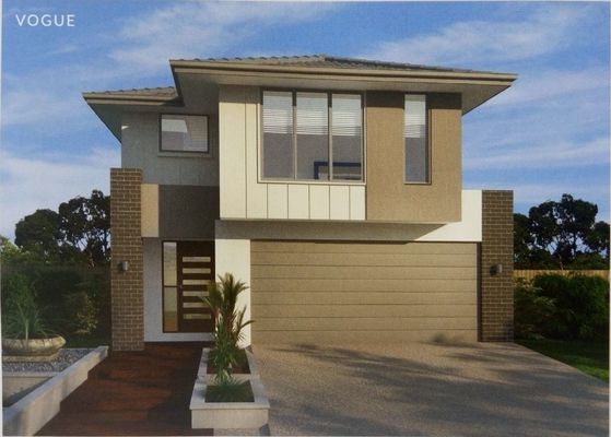 Customized Light Steel House Prefab Modular Single Family Home With USA Standard