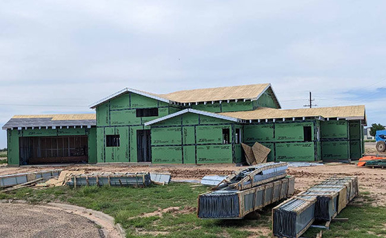 USA Standard Single Family Home Luxury Prefab Steel Frame Homes With Australian Standard