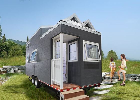 Modular Prefab Light Steel Tiny House On Wheels: Innovative Design With NAS/AS