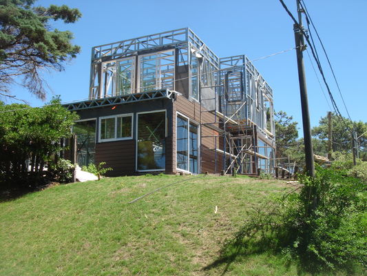 US Standard Prefab House Light Steel Structure Luxury Villa  Prefabricated Residential Home