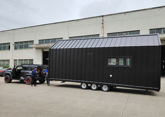 US/AS Modular Home Prefab Tiny House Kit With Trailer For Camping/ Resort