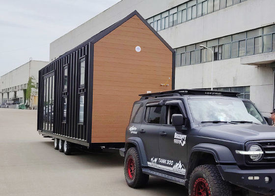 US/AS Modular Home Prefab Tiny House Kit With Trailer For Camping/ Resort