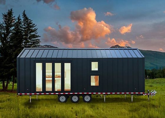 Prefab House CabinSmall Trailer Homes: Prefab Light Steel Tiny House Models