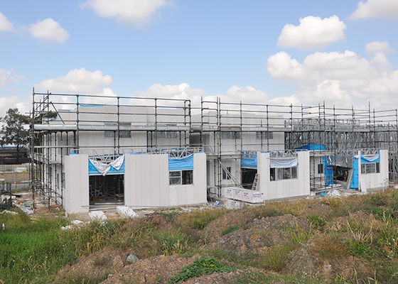 Modern Prefabricated Villa Manufactured Home Prefabricated Light Steel Frame House Building