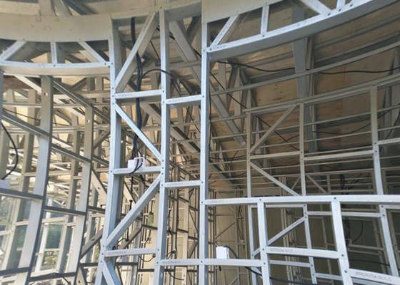 Galvanized Double Deck Light Steel Prefabricated house Villas Saving Australian Standard