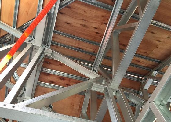 Light Steel Frame Environmentally Friendly Prefab Mobile Homes Quick Assemble Granny Flat