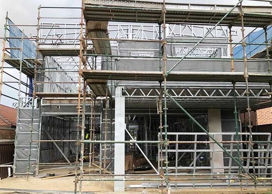 Prefabricated Light Steel Homes: Earthquake Proof Residential Steel House Construction