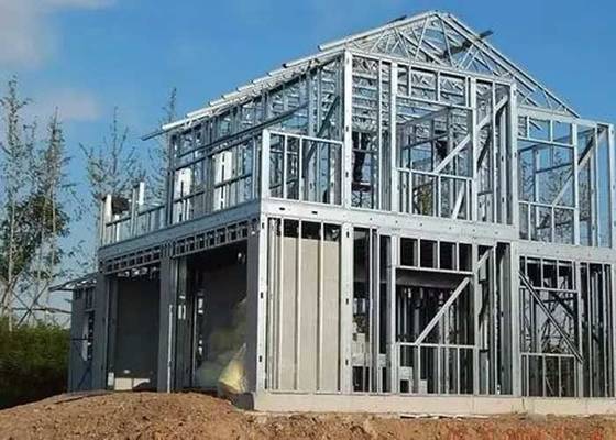 Modern Steel Frame Prefabricated Villa – Double Storey Luxury Hous Modular Home