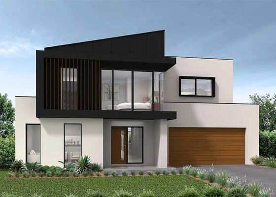 Kit de maison en acier léger modulaire préfabriqué certifié AS/NZS/USA