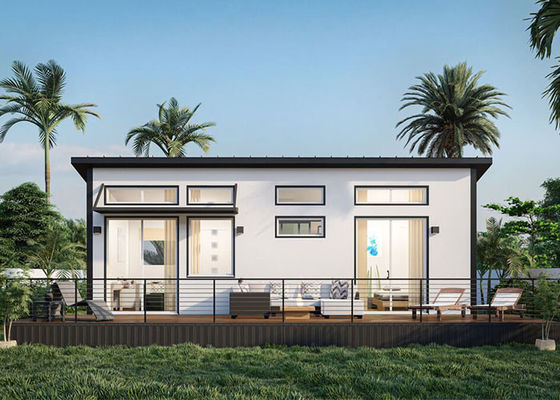 Famille unique Exquis Light Steel Frame House Design Pour les vacances à la mer Modularr maisons