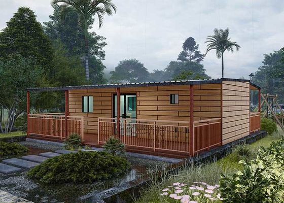 Maison préfabriquée pliable standard UE/UA - Maison mobile moderne en acier léger