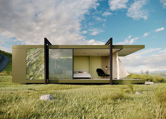 Bungalows modulaires de luxe sur eau pour les hôtels de villégiature de l'île