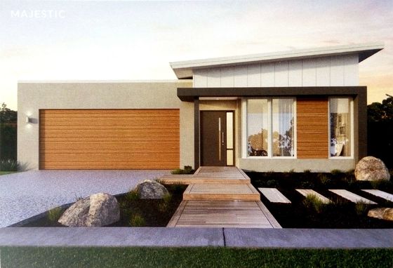 Personnalisation Luxe Structure en acier léger Bungalow Maison familiale individuelle