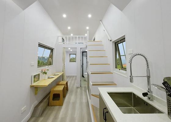 Modular Prefab Light Steel Tiny House On Wheels: Innovative Design With NAS/AS