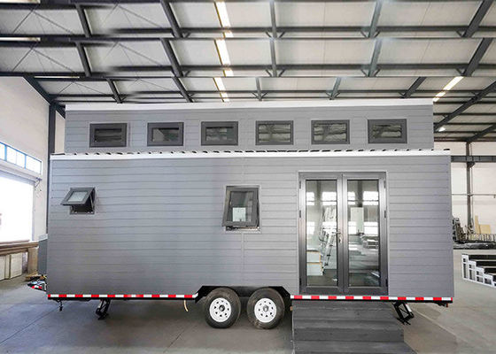 Prefabricated House Motorhome With Light Steel Structure Tiny House On Wheels Modular Home