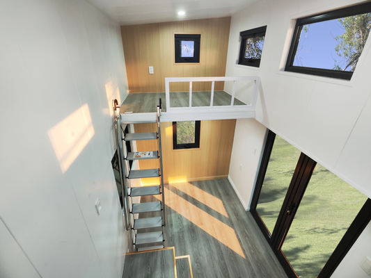 Prefabricated House Motorhome With Light Steel Structure Tiny House On Wheels Modular Home