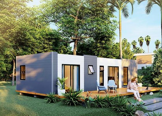 Maison préfabriquée à cadre en acier de calibre léger personnalisée | Mobil-home Modulable Granny Flat ADU