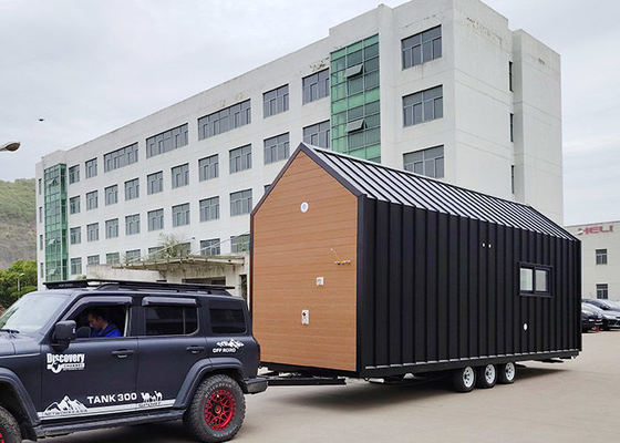 US/AS Modular Home Prefab Tiny House Kit With Trailer For Camping/ Resort