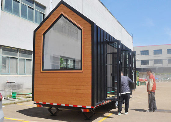 Australia Standard Mobile Home maison préfabriquée petite maison sur roues remorque pour la vie