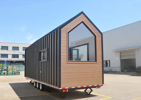 Maison modulaire européenne petites maisons préfabriquées sur roues prêtes à être expédiées construites par DeepBlue Smarthouse