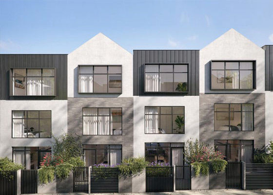Au/NZs/USA Maison modulaire standard maison préfabriquée maison bâtiment structure en acier léger appartement