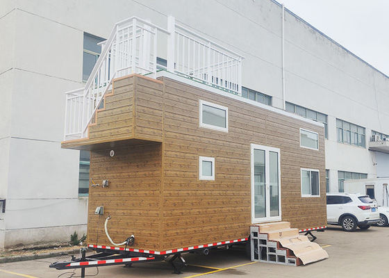 Petites maisons préfabriquées sur roues AS/NZS : vie haut de gamme dans une maison Casas Diminutas
