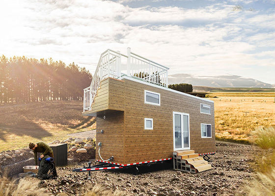 AS/NZS Petites maisons préfabriquées sur roues Commencez votre voyage de vie mobile pour Airbnb