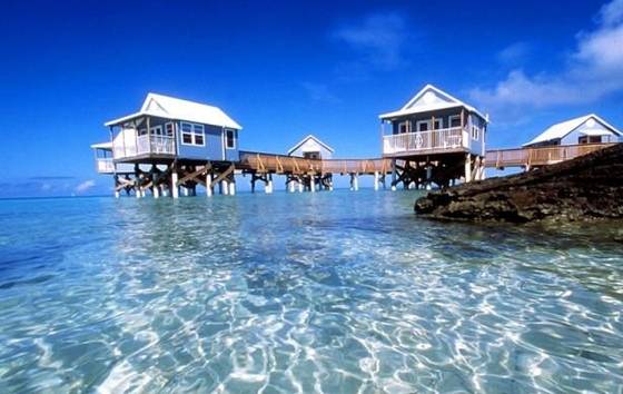 Pavillon d'Overwater de station de vacances d'as/NZS 4600 pour la Chambre/villa de famille