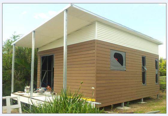 Structure en acier léger Granny australienne Appartement / maison pliable avec cadre en acier léger