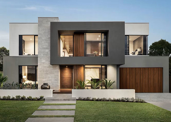 Villa préfabriquée modulaire de luxe de 3 chambres