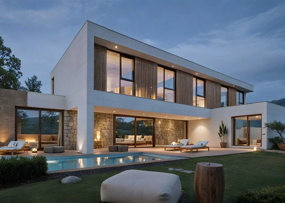 AS / US Chambres en acier et plans Chambres préfabriquées modulaires en acier
