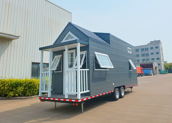 Cadre en acier préfabriqué Mini House With Laminate Flooring 110/220V/240v électrique