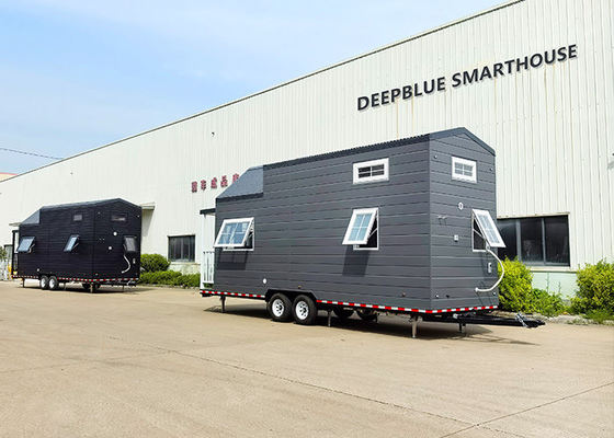 Maison sur roues préfabriquée