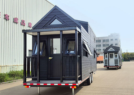 Maison sur roues préfabriquée 2 chambres à coucher