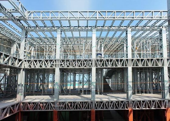 Maison préfabriquée de luxe à ossature légère en acier, modulaire, pour famille unique, standard américain
