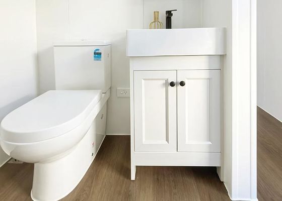 AS/US Light Steel Frame Tiny House On Wheels For Sale DEEPBLUE SMARTHOUSE