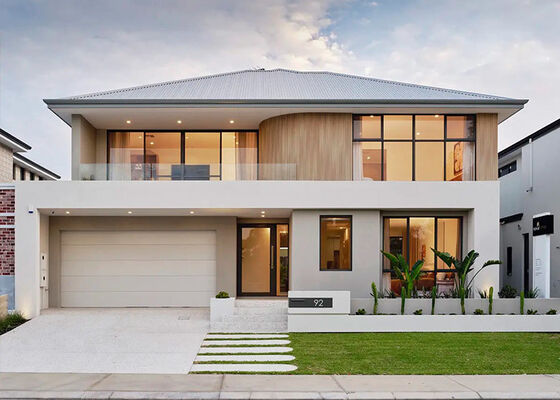 AS/US Structure en acier léger Villa maison préfabriquée cadre kits modulaires pour 4 chambres