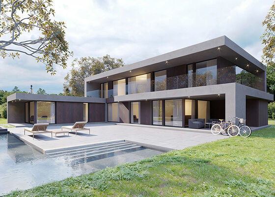 AS/NZS Standard préfabriqué en acier léger cadre modulaire kits de maison de Chine