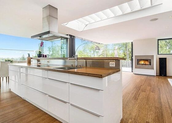 ICC-ES Certification Multi Story Steel Structure Villa Prefabricated Light Steel House