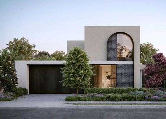 Maison préfabriquée de luxe à 2 étages, maison individuelle en acier léger