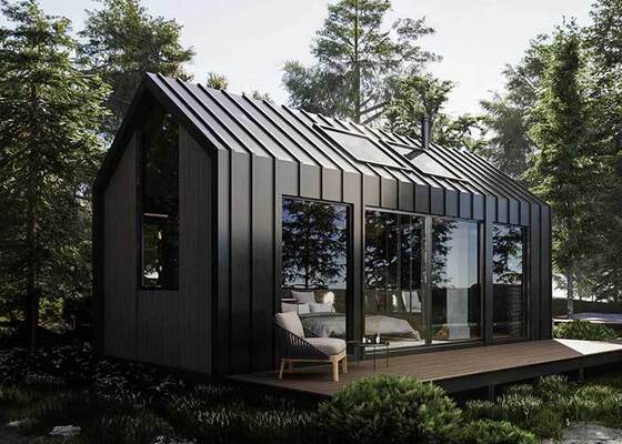 Modular Prefab Home – Light Steel Frame Camping Cabin With High-Quality Building Materials