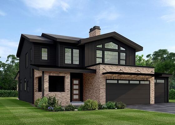 Luxury Single Family Light Steel Frame Home Inspired by Mediterranean Architecture