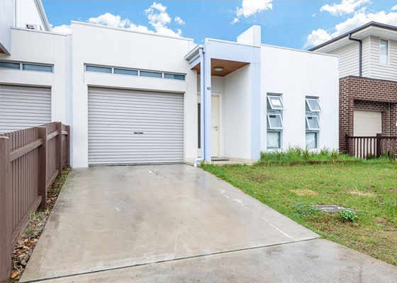 Construction rapide Villa en acier léger Kit de maison intégrée Australie cadre en acier standard Bluescope