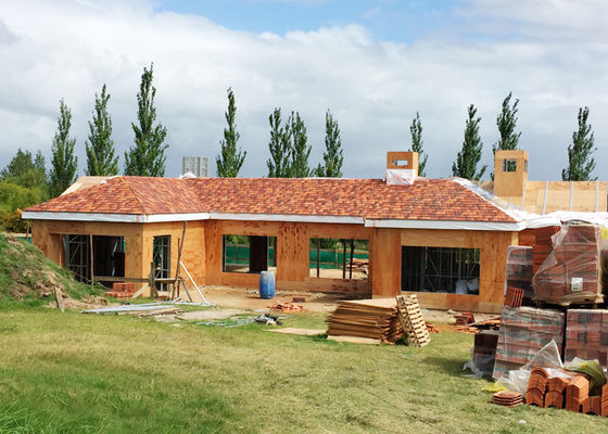Ensemble de maison préfabriquée maison préfabriquée en acier forgée à froid maison assemblée rapidement maison