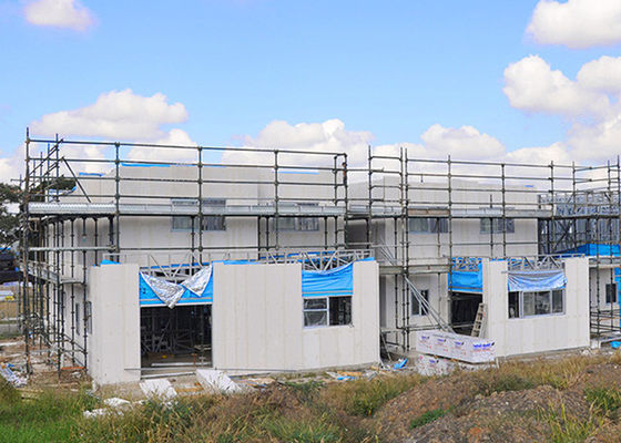 Villa préfabriquée personnalisable avec une structure en acier léger